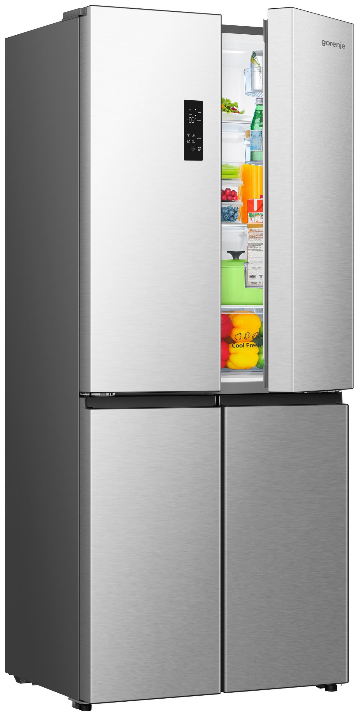 Multi-Door Nrm819e61x - Inox No Frost Plus, Fast Freeze - Basics (79,4/190/65cm) - Gorenje