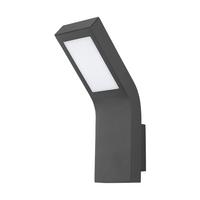 Kültéri Falilámpa Soy - fekete/fehér, Basics, műanyag/fém (26.3/16.4/10cm)