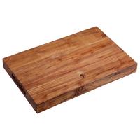 Servierbrett Akaziefarben B: 25 cm - Akaziefarben, Basics, Holz (38.5/25/4cm) - Kesper
