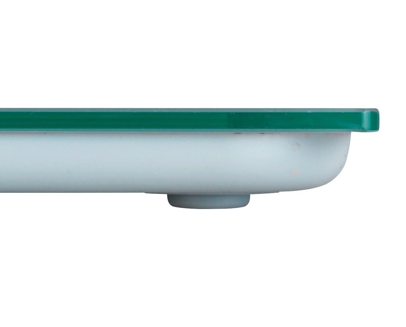 Osobná váha PERSONENWAAGE 24461100 - sivá, Konventionell, plast/sklo (30/2,1/30cm) - Wenko