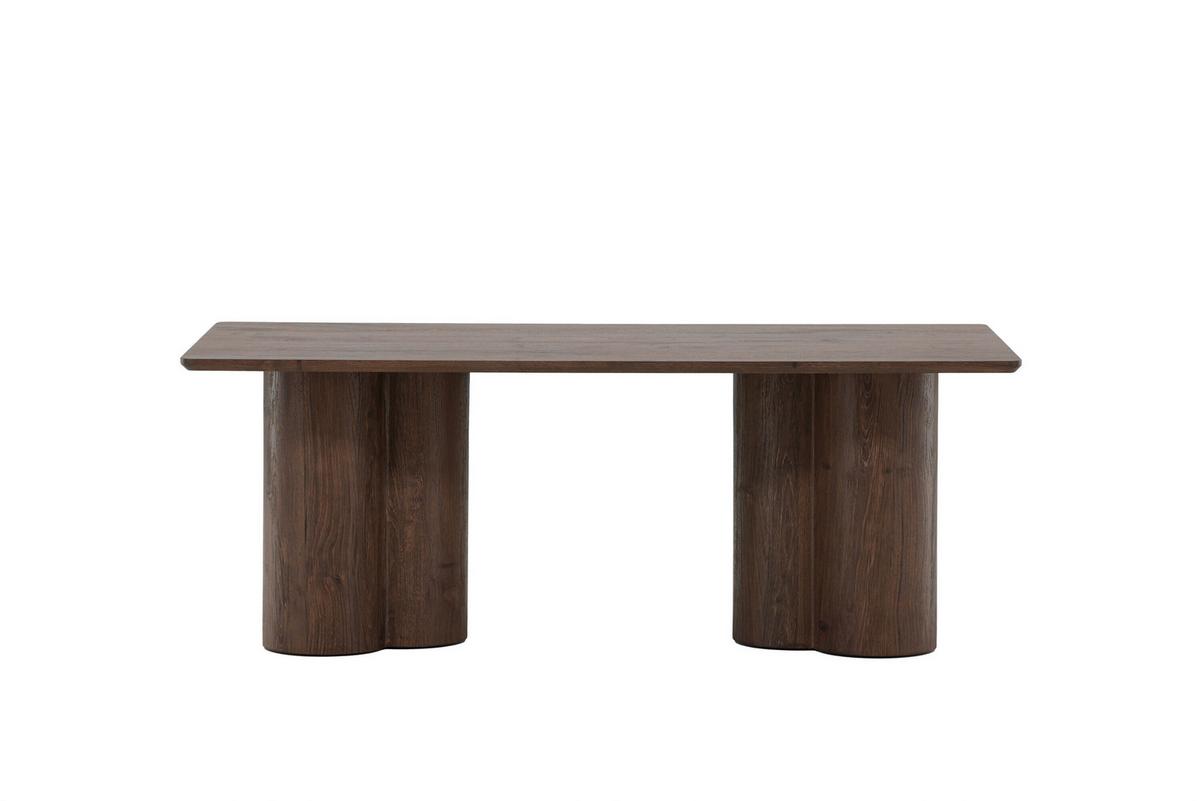 Olivia Olivia Mokka L: 120cm - Mokka, MODERN, Holz (120/60/45cm) - Livetastic