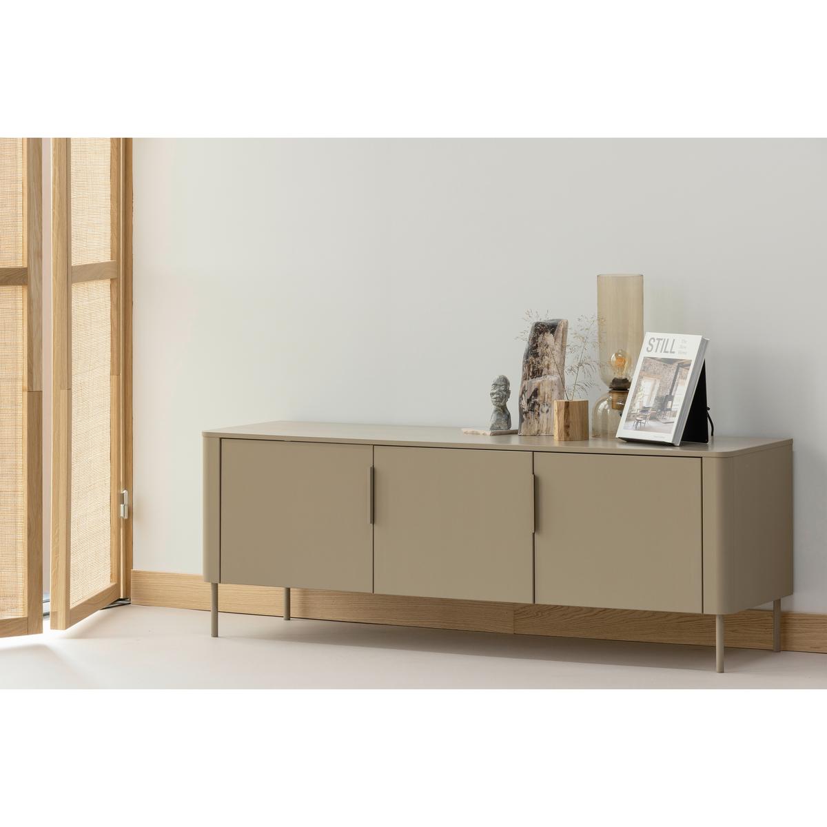 LOWBOARD Gunnar Schlammfarben B: 154cm - Schlammfarben, Design, Holz (154/56/44cm) - Livetastic