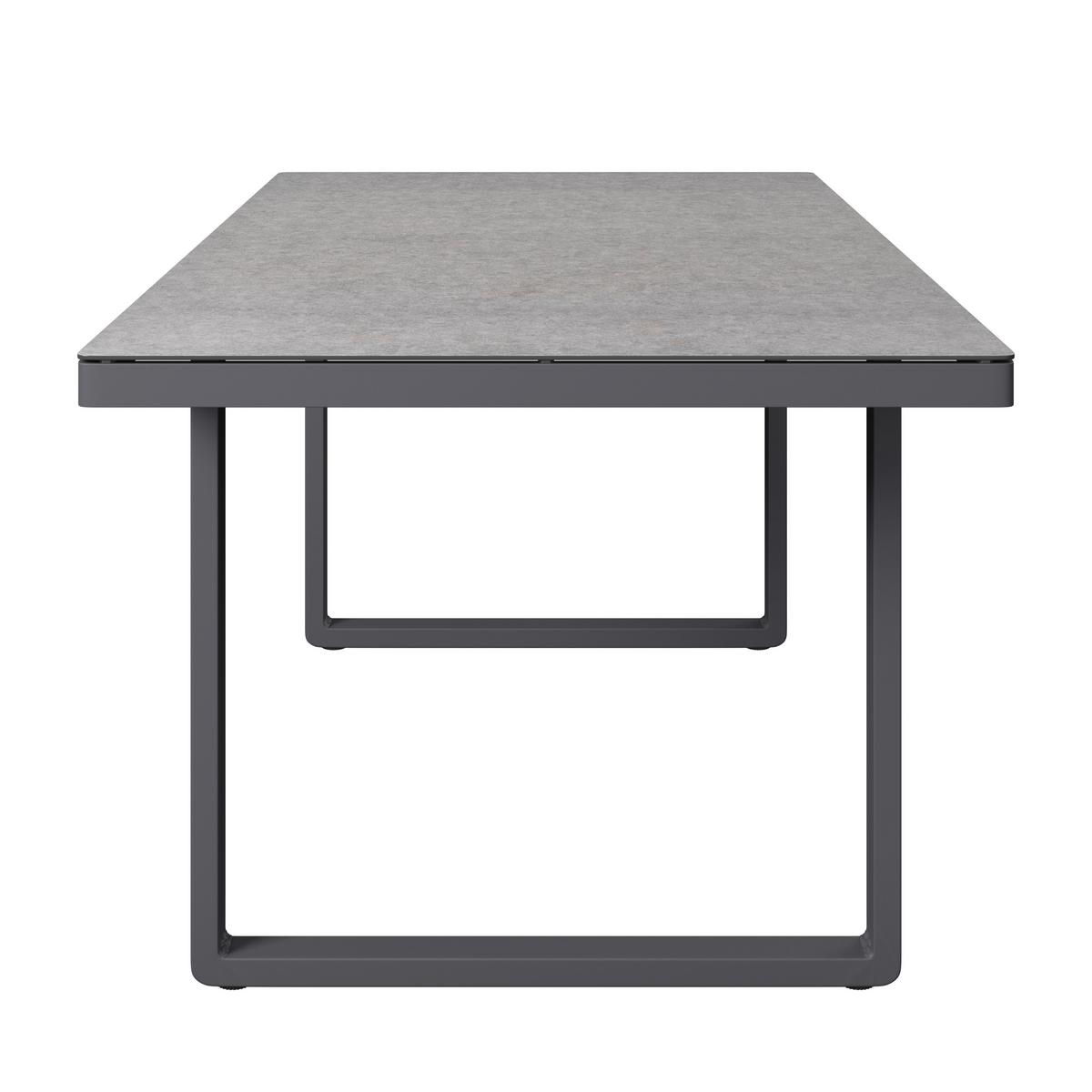 TERASOVÁ SEDACÍ SOUPRAVA CASA BLANCA - světle šedá/přírodní barvy, Moderní, kov/textil