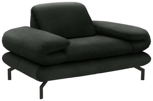 Sessel Looks Xiii - Dunkelgrün/Schwarz, Design, Textil (139/83/98cm) - LOOKS by W.Joop