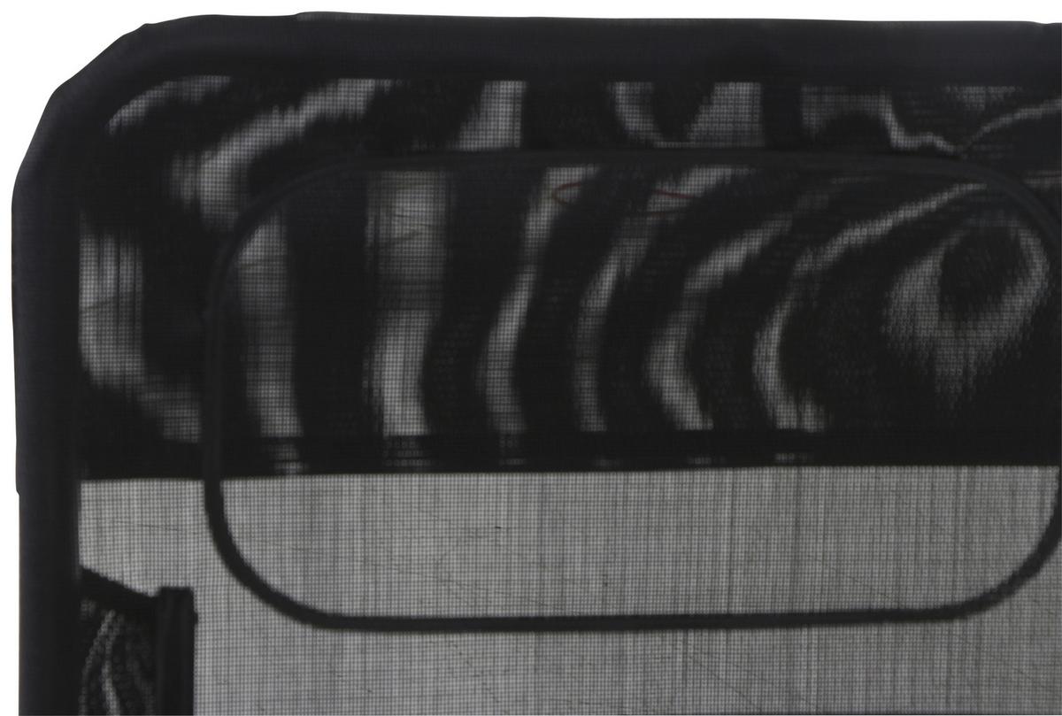 Sonnenliege J40968 Stahl Klappbar - Anthrazit/Schwarz, MODERN, Textil/Metall (72,5/103,5/144cm) - Siena Garden