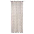 Vorhang mit Schlaufen und Band Sibel 140x245 cm Beige - Beige, ROMANTIK / LANDHAUS, Textil (140/245cm) - James Wood