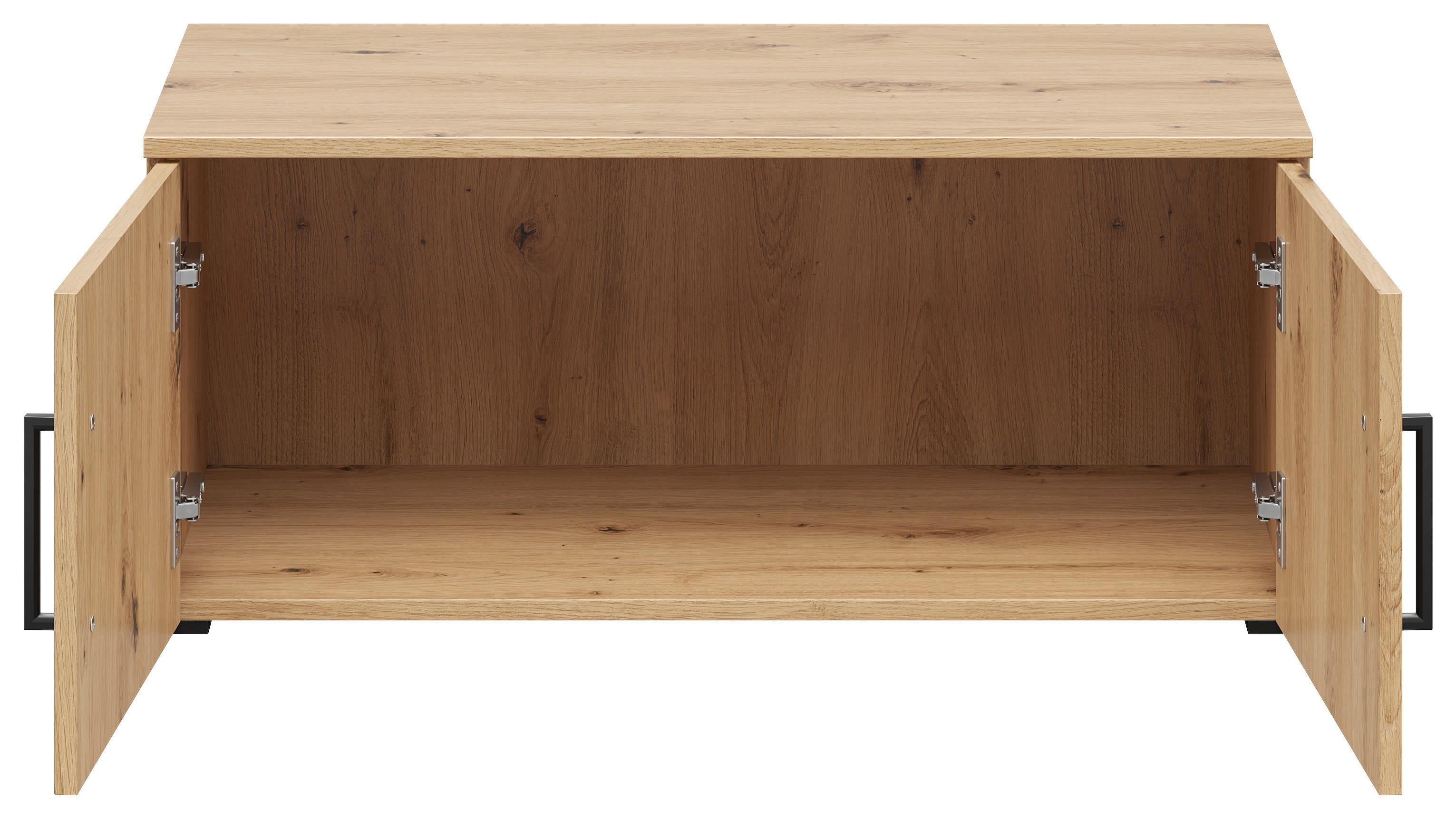 Aufsatzschrank Multi,cabinet 2doors S588- Reg - Eiche Artisan, MODERN, Holzwerkstoff (80/35/40cm)