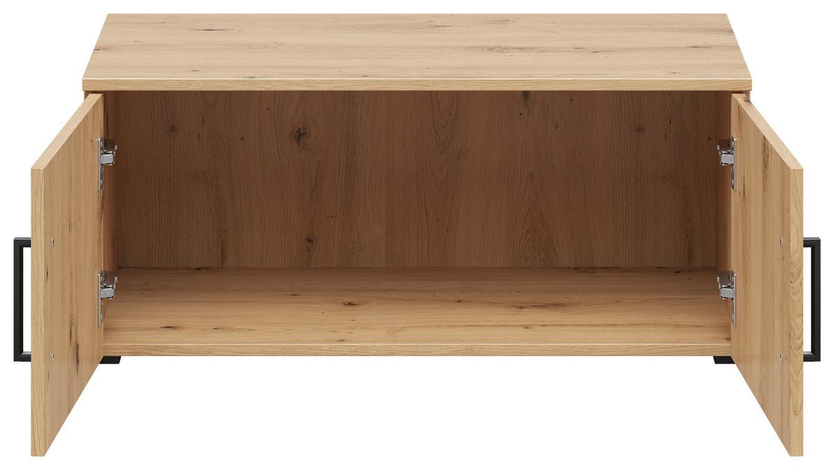 NADSTAVEC NA SKRIŇU Multistauraum - čierna/dub artisan, Modern, kompozitné drevo/plast (80/35/40cm)