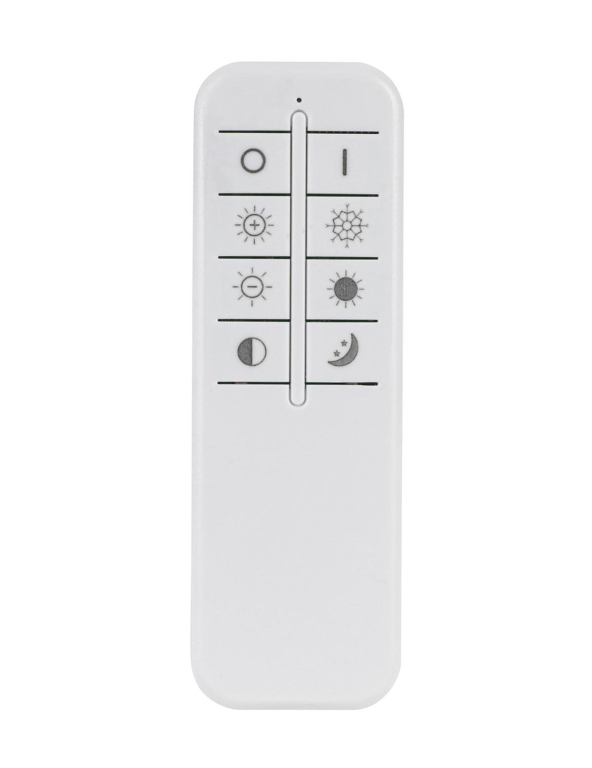 LED-Deckenleuchte Christina - Alufarben/Weiß, Basics, Kunststoff/Metall (45,8/100/6,4cm) - Luca Bessoni