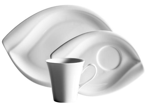 Kaffeeservice Leaf - Weiß, MODERN, Keramik (33/24,5/27cm) Kaffeeservice Leaf - Weiß, MODERN, Keramik (33/24,5/27cm)