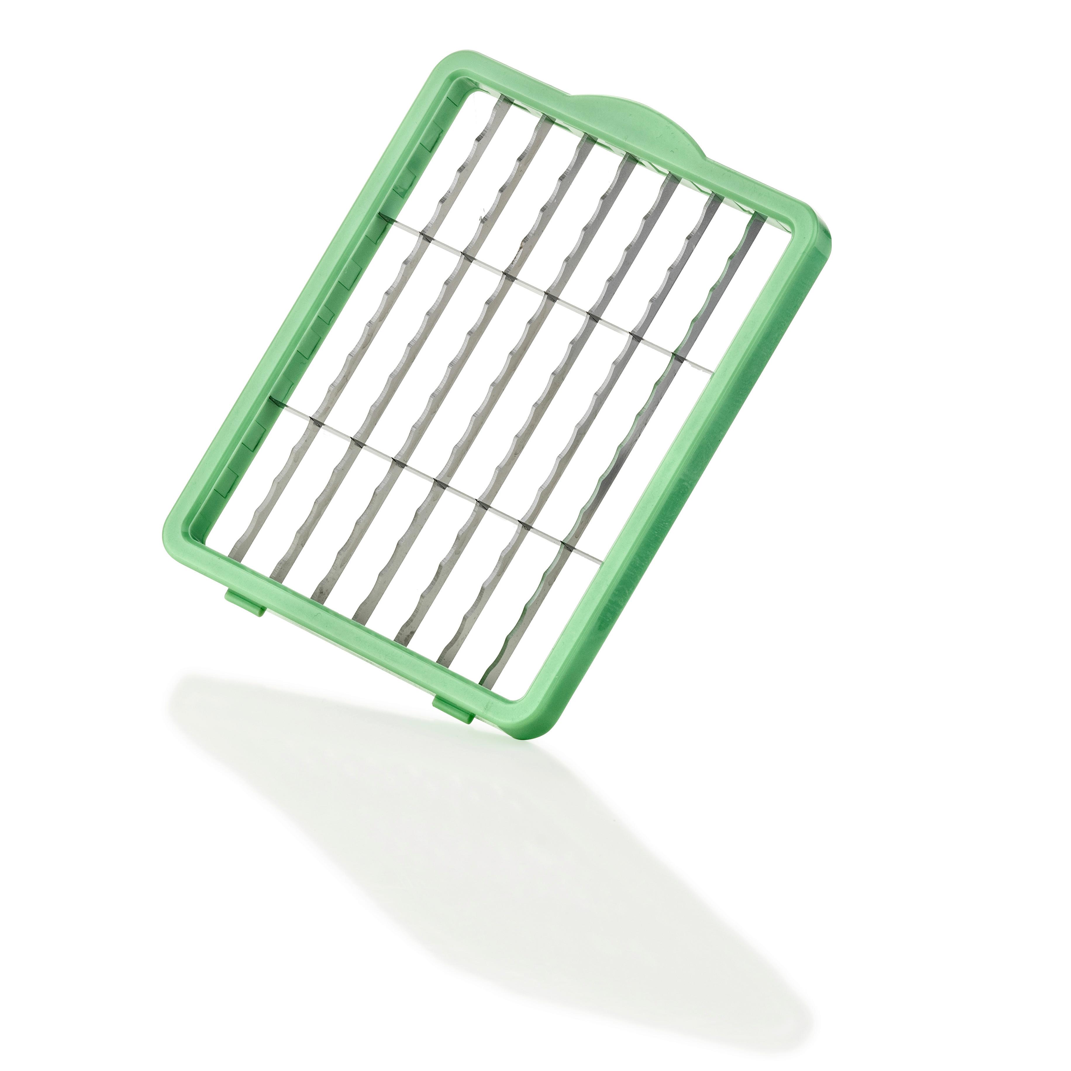 Messereinsatz Nicer Dicer Chef - Grün, Basics, Kunststoff/Metall (0,12/0,48cm) - Genius