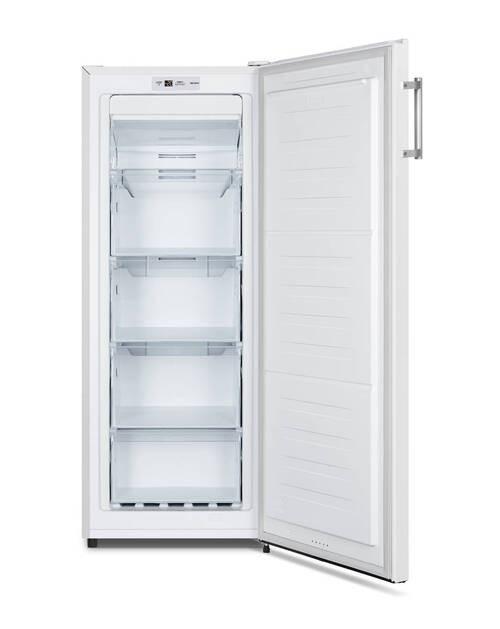 Gefrierschrank Gn 1550 Weiß 55x143,4 cm 155 L Freistehend - Weiß, Basics, Glas/Kunststoff (55/143,4/56,2cm) - Nabo