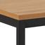 Esstisch Seaford B: 80 cm Eichefarben - Eichefarben/Schwarz, KONVENTIONELL, Holzwerkstoff/Metall (160/80/74cm) - Carryhome Esstisch Seaford B: 80 cm Eichefarben - Eichefarben/Schwarz, KONVENTIONELL, Holzwerkstoff/Metall (160/80/74cm) - Carryhome