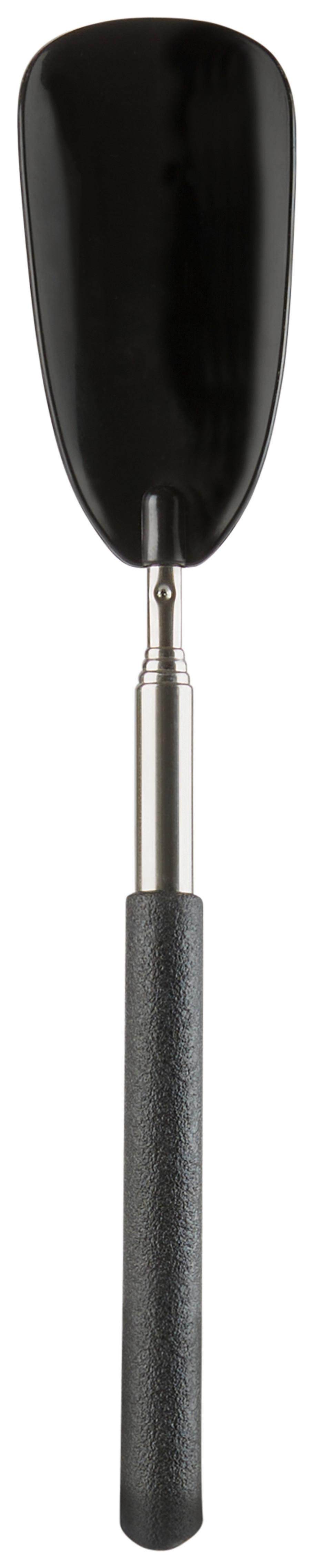 Schuhlöffel Fred Schwarz L: 25-73 cm - Schwarz, Basics, Kunststoff (4,5/25-73cm) - Homezone