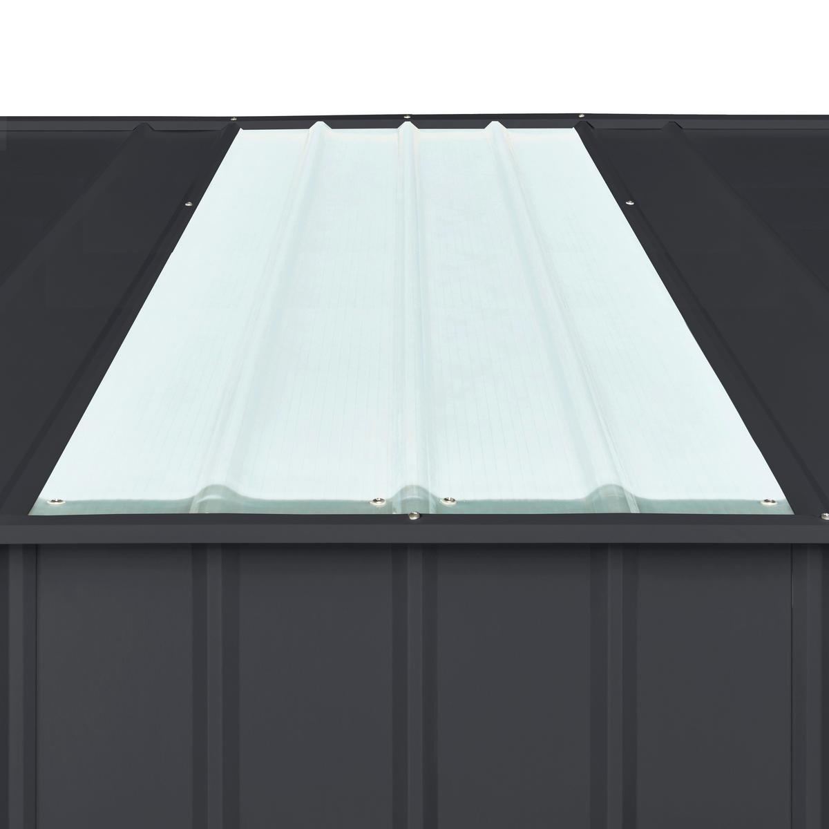 Fensterlichtpaneel Lichtpaneele fürs Dach - Transparent, Basics, Kunststoff (65,5/155cm)