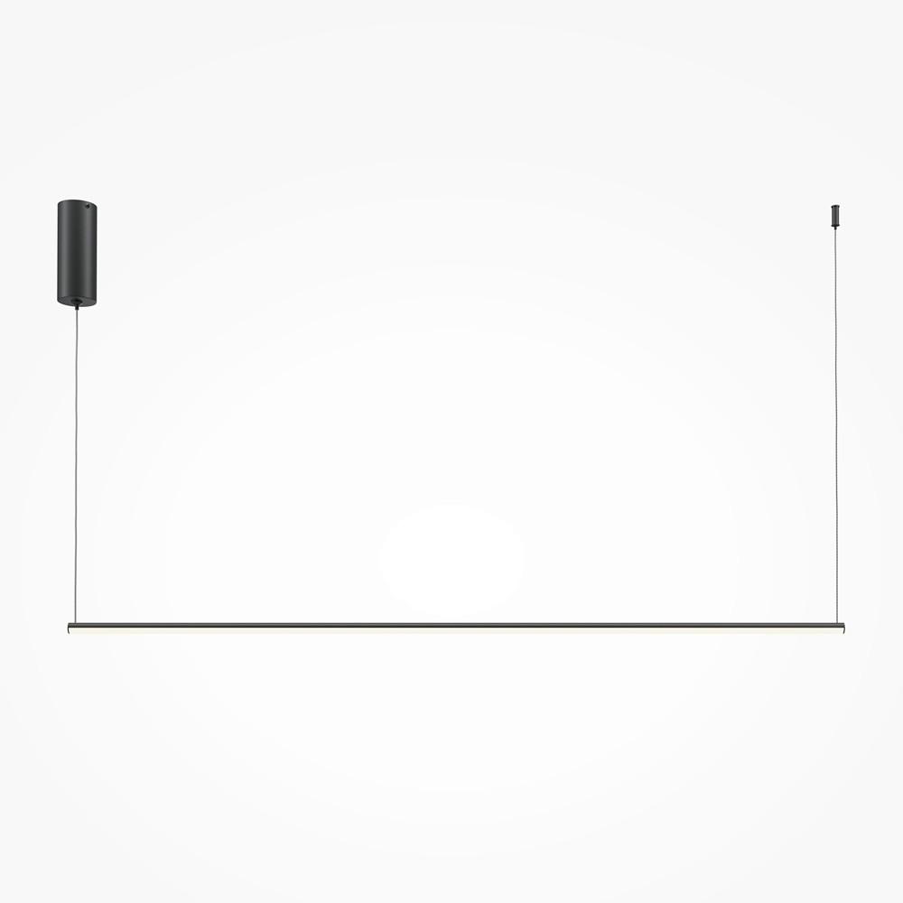PENDELLEUCHTE HALO - Schwarz, Basics, Metall (120/17/26,7cm) - MAYTONI