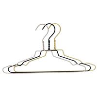 SADA VEŠIAKOV 6-dielny set - čierna/zlatá, Konventionell, kov - Modern Living