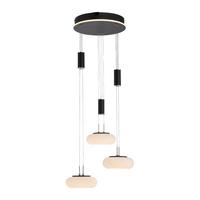 LED-Hängeleuchte 2078-18 Q-Etienne - Design, Kunststoff/Metall (44/40/120-200cm) - Paul Neuhaus