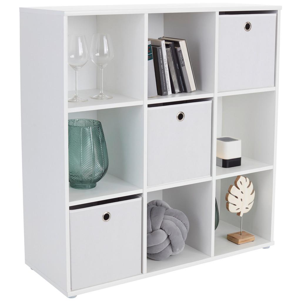 Regal Carlo CLR02 B 105,5cm, Weiß