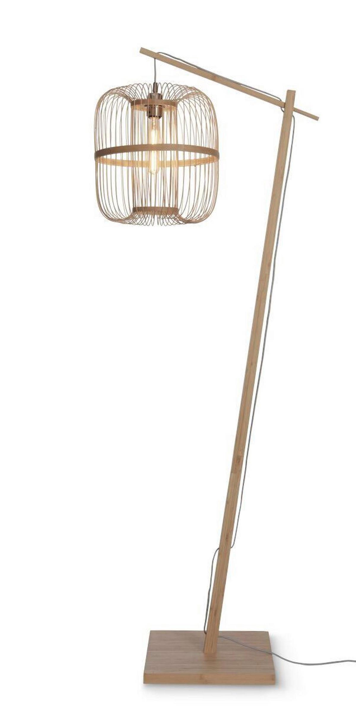 Stehleuchte Hokkaido/f/ad/n/38/n - Naturfarben, Trend (176/36/63cm) - Good & Mojo