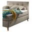 Boxspringbett mit Topper 140x200cm Missouri, Sandfarben - Sandfarben/Kieferfarben, KONVENTIONELL, Holzwerkstoff/Textil (140/200cm) - Carryhome Boxspringbett mit Topper 140x200cm Missouri, Sandfarben - Sandfarben/Kieferfarben, KONVENTIONELL, Holzwerkstoff/Textil (140/200cm) - Carryhome