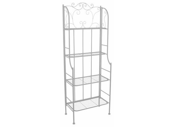 Regal Shelf - Weiß, MODERN, Metall (60/158/31,5cm) Regal Shelf - Weiß, MODERN, Metall (60/158/31,5cm)