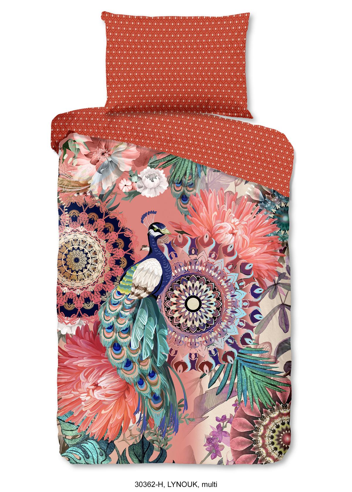 Bettwäsche Lynouk Multicolor 140x200 Cm - Multicolor, Trend, Textil (140/200cm)