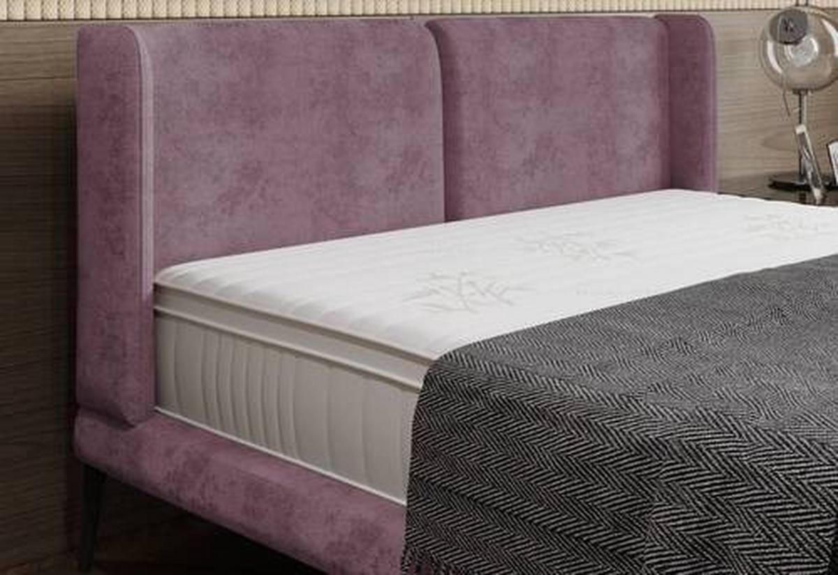 Polsterbett Tessina Sorisso - Creme/Altrosa, MODERN, Textil (180/200cm) - Livetastic