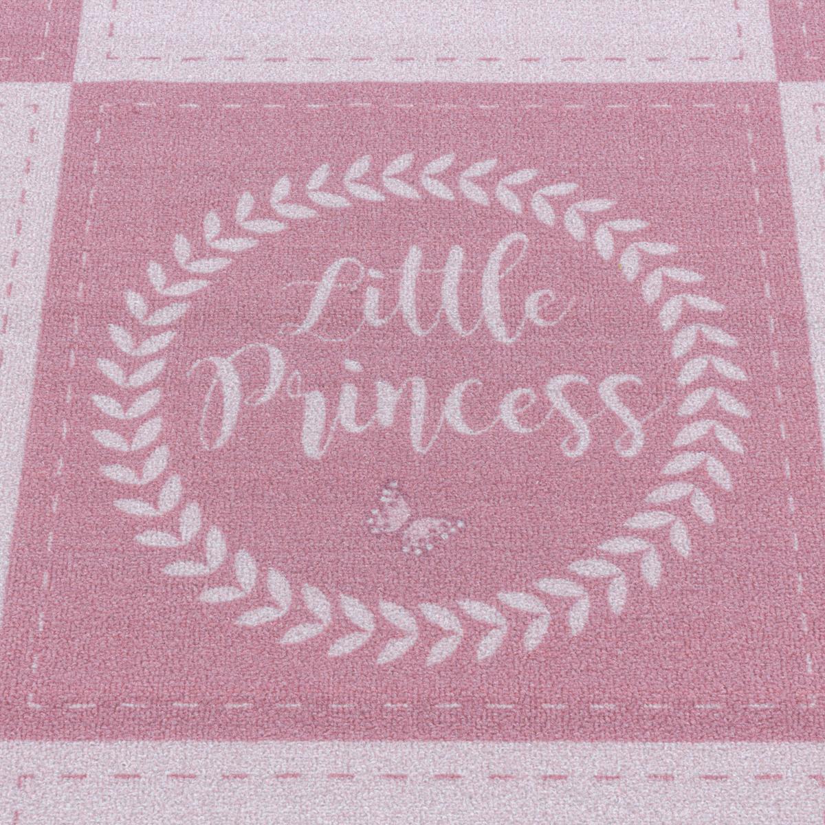 Kinderteppich Prinzessin Pink Play 80x120 cm - Pink, Basics, Textil (80/120cm)