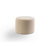 Hocker Kolo Beige B: 51cm - Beige/Schwarz, Basics, Textil (51/41/51cm) - MID.YOU