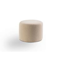 Hocker Kolo Beige B: 51cm - Beige/Schwarz, Basics, Textil (51/41/51cm) - MID.YOU