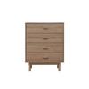 Kommode Melanie Eichefarben 80 cm - Eichefarben, Design, Holzwerkstoff (80/100/44cm) - MID.YOU