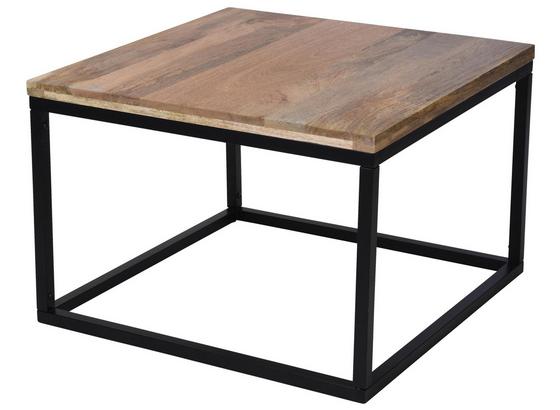 Couchtisch Industrial - Schwarz/Braun, MODERN, Holz/Metall (70/70/48cm) Couchtisch Industrial - Schwarz/Braun, MODERN, Holz/Metall (70/70/48cm)