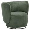 Sessel Boli Dunkelgrün B: 92 Cm - Dunkelgrün/Schwarz, Design, Textil (92/80/84cm) - Livetastic