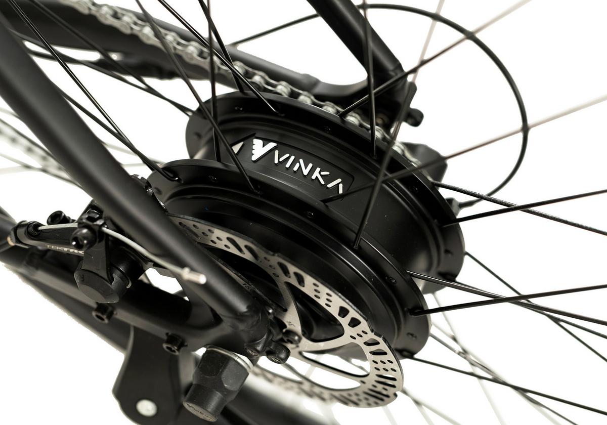 Elektrofahrrad Totem Urban Schwarz - Schwarz, Basics, Metall (180/70/100cm)