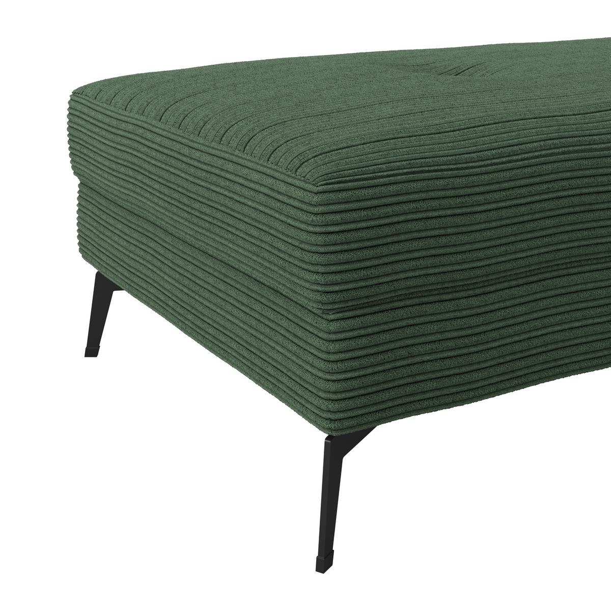 Hocker Zero Grün 140x80 cm - Grün, Trend, Textil (140/80cm)