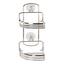 Sprchový Regál Milano 2 B991736 - barvy stříbra, Konvenční, kov (16,5/36/16,5cm) - Ombra Sprchový Regál Milano 2 B991736 - barvy stříbra, Konvenční, kov (16,5/36/16,5cm) - Ombra