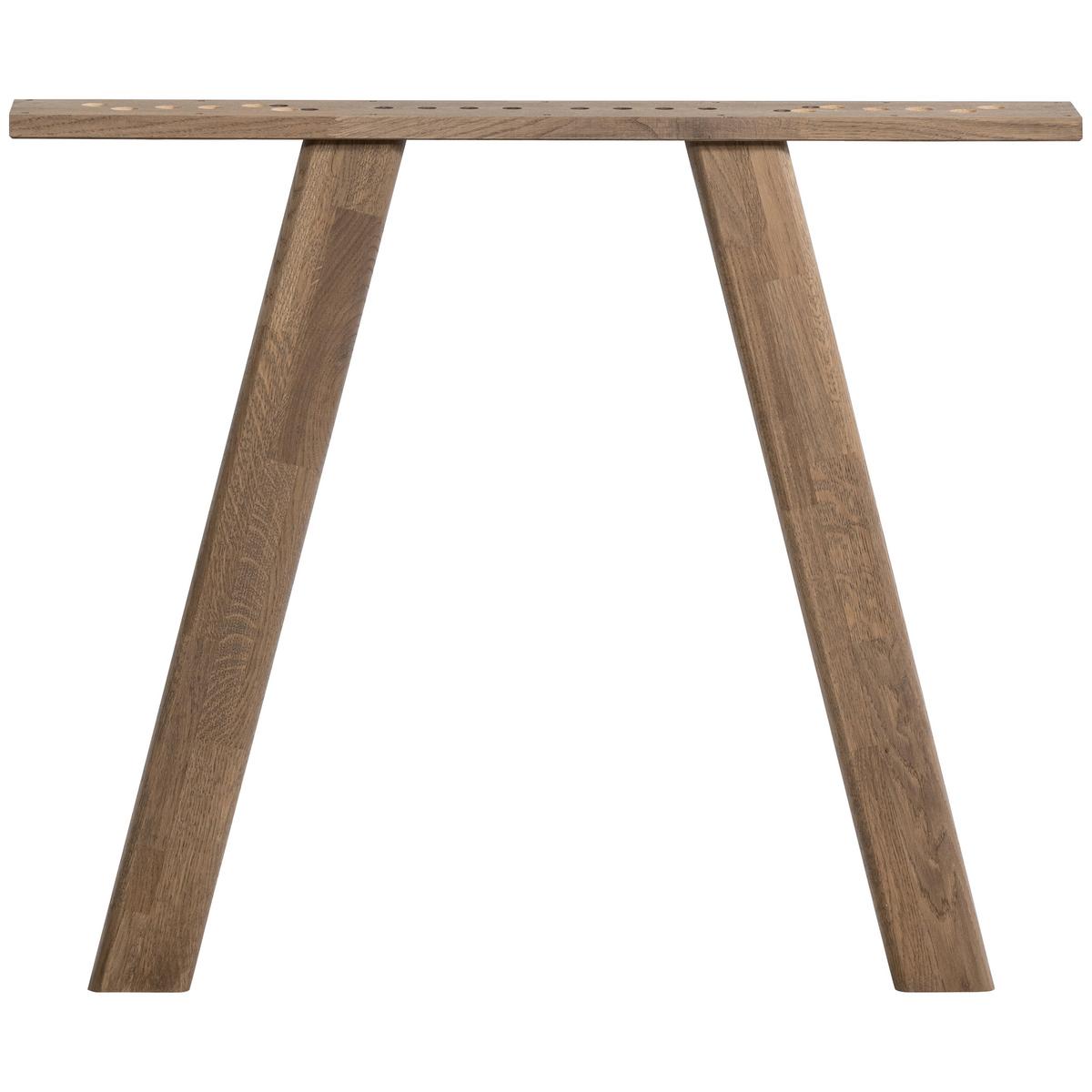 TISCHGESTELL Tablo Kaschmir B: 79cm - Kaschmir, MODERN, Holz (79/73/11cm) - Livetastic