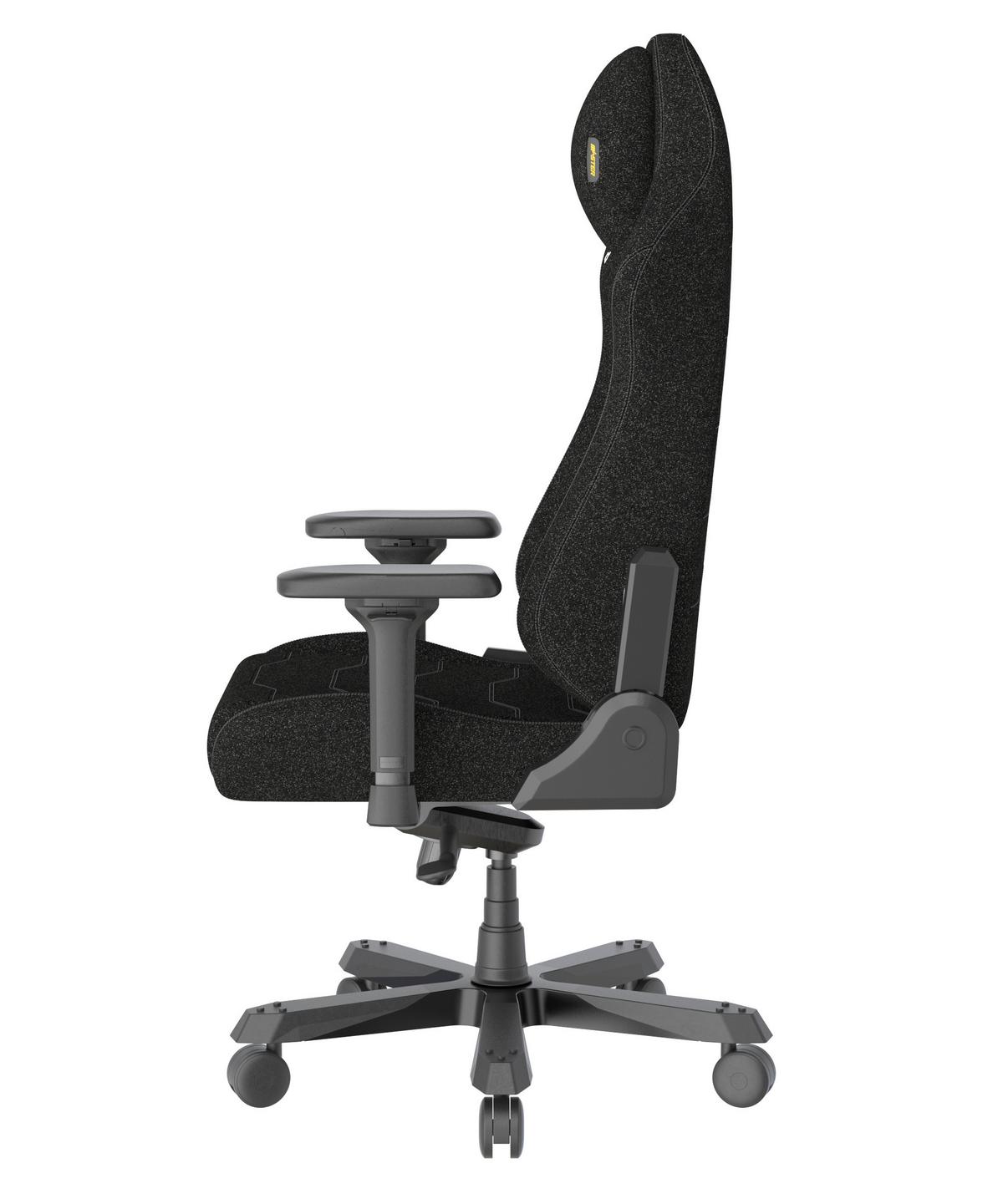 Gamingstuhl Master Schwarz B: 70cm - Schwarz, KONVENTIONELL, Textil/Metall (70/133/70cm) - Dxracer
