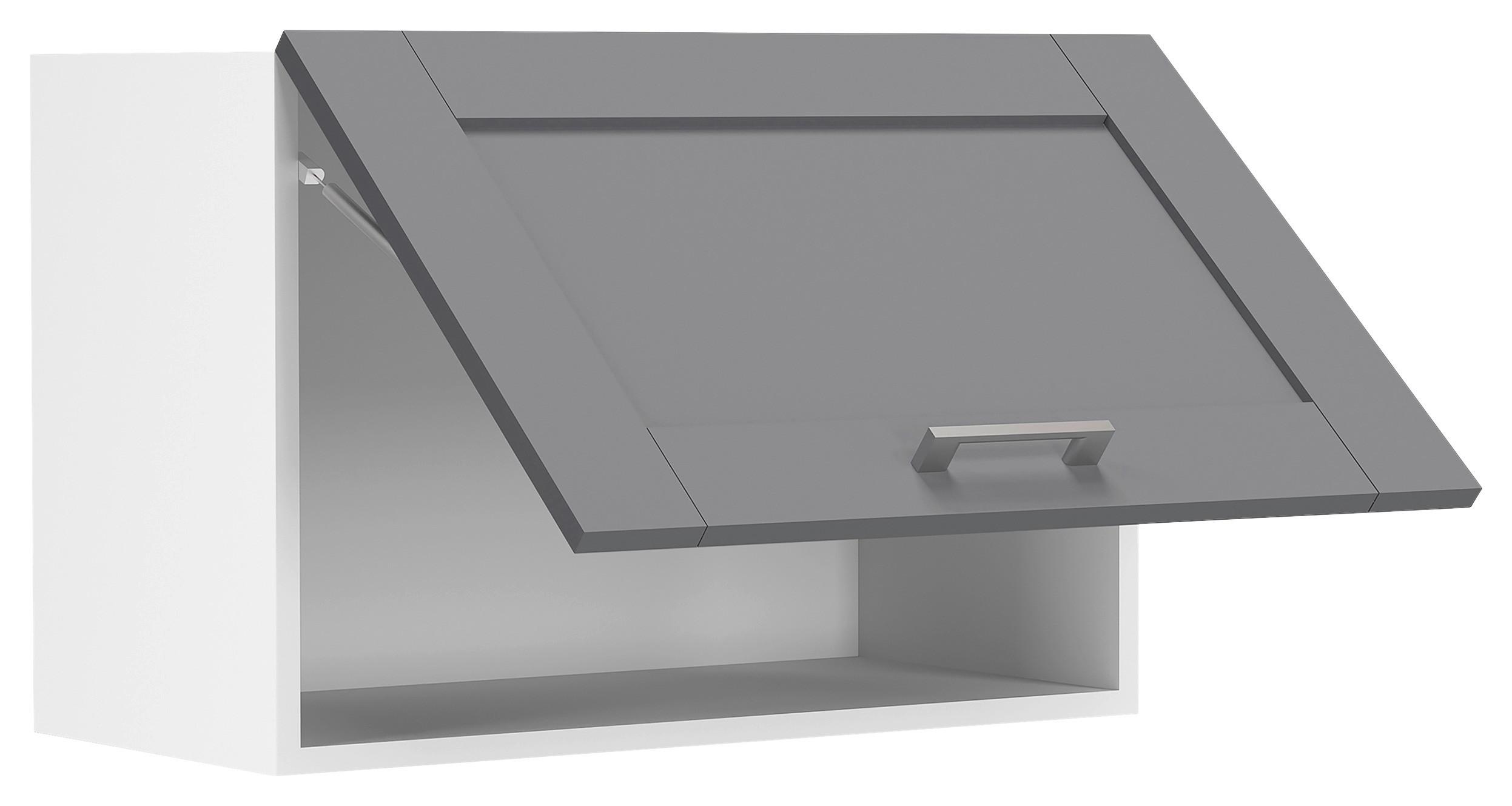Küchenoberschrank Colura - Anthrazit/Weiß, Trend, Holzwerkstoff/Kunststoff (60/40/31cm) - MID.YOU