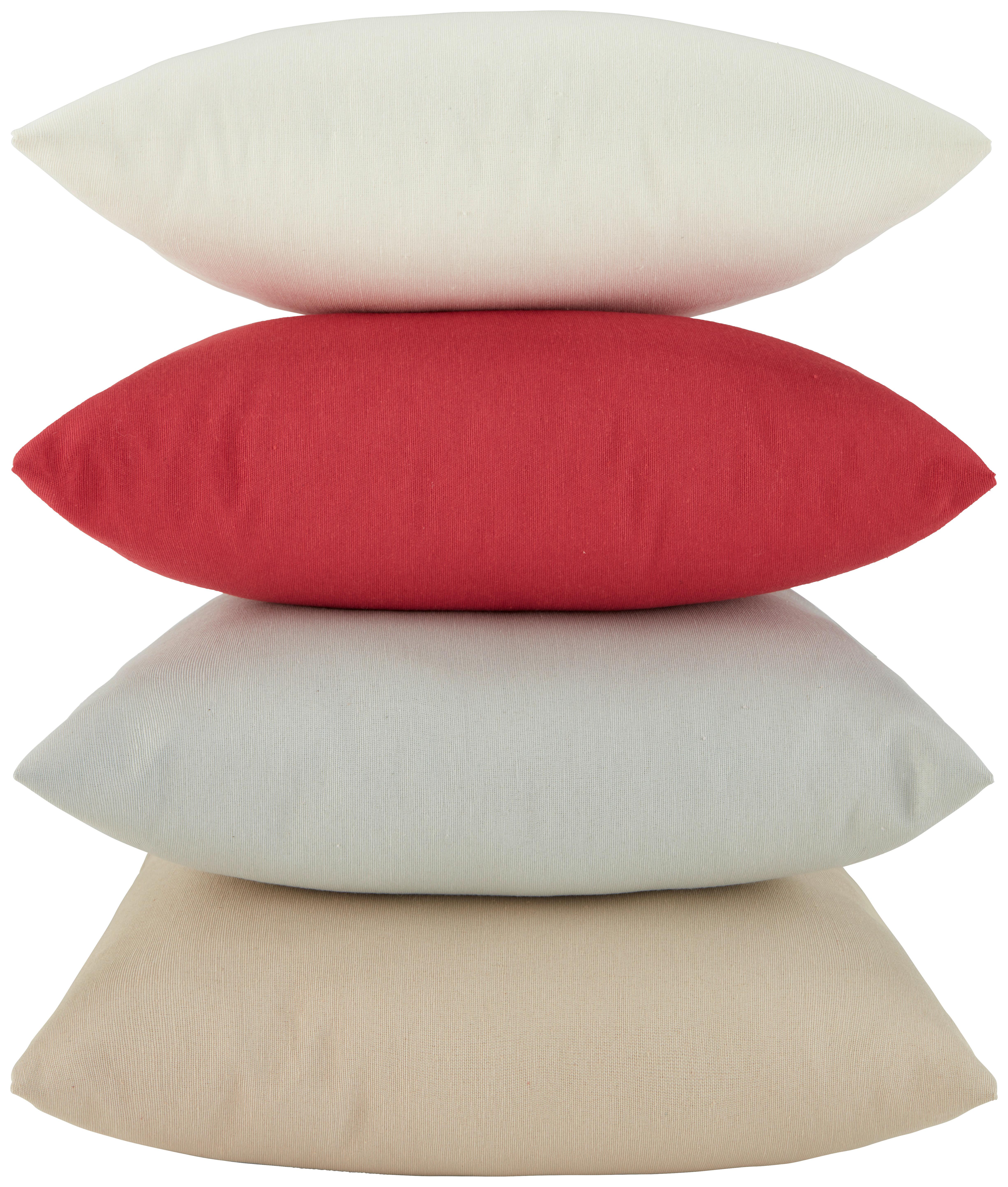 DEKORAČNÍ POLŠTÁŘ Littlemex, 38/38cm, bílá - bílá, Konvenční, textil (38/38cm) - Modern Living