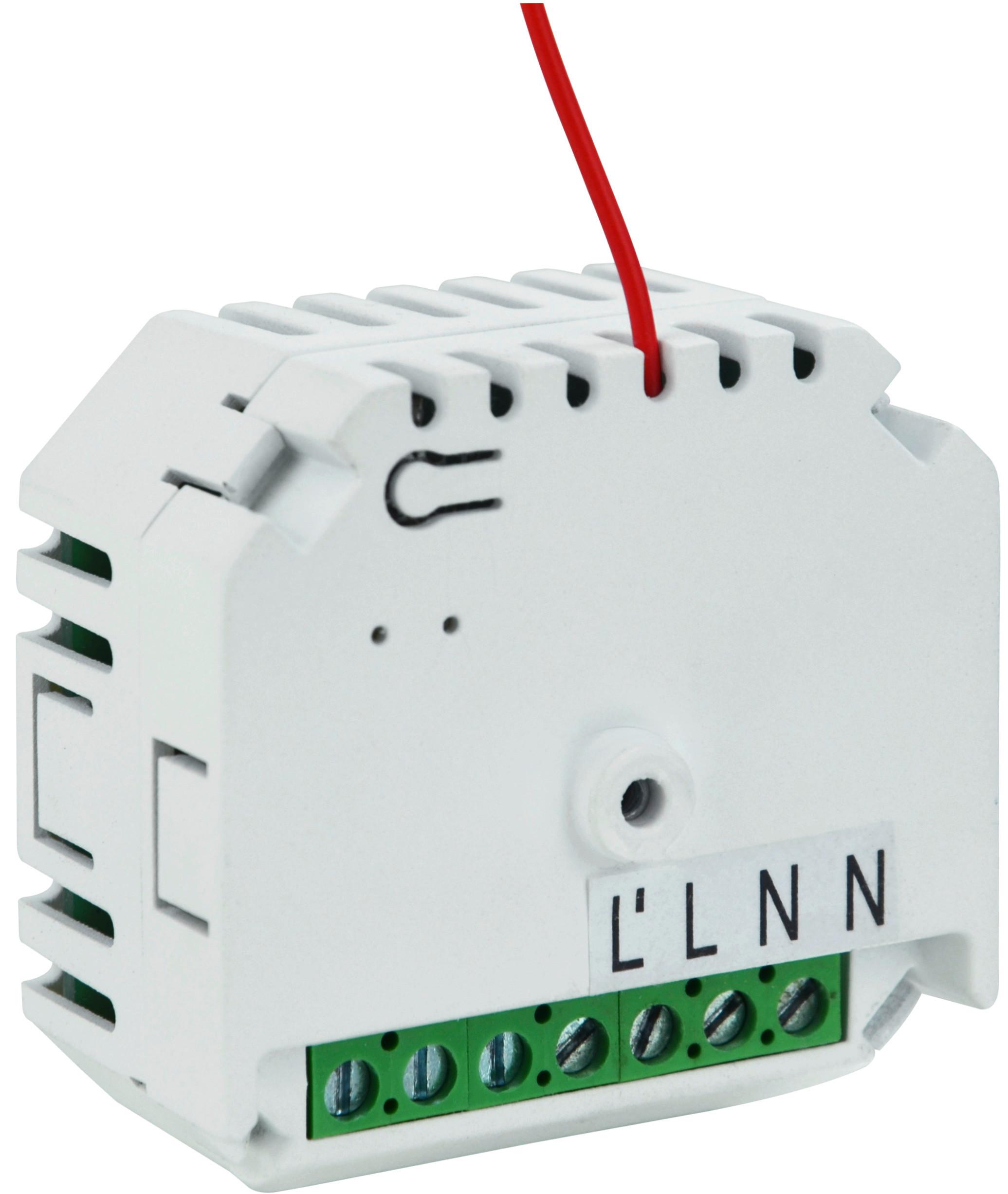 Weißer Steckdosenthermostat