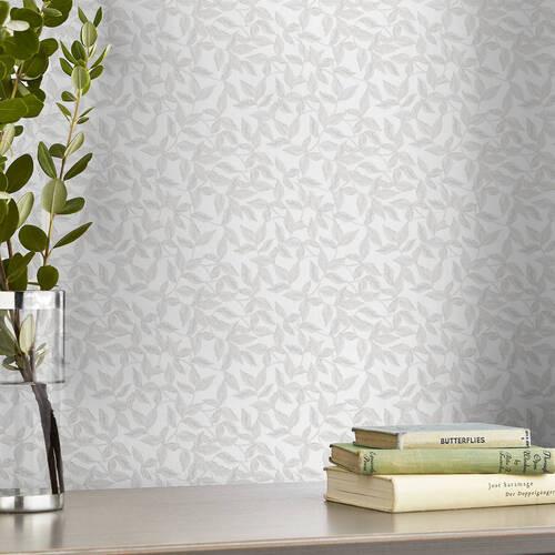 Vliestapete 115264 - Grau, Basics, Papier/Kunststoff (52/1005cm)