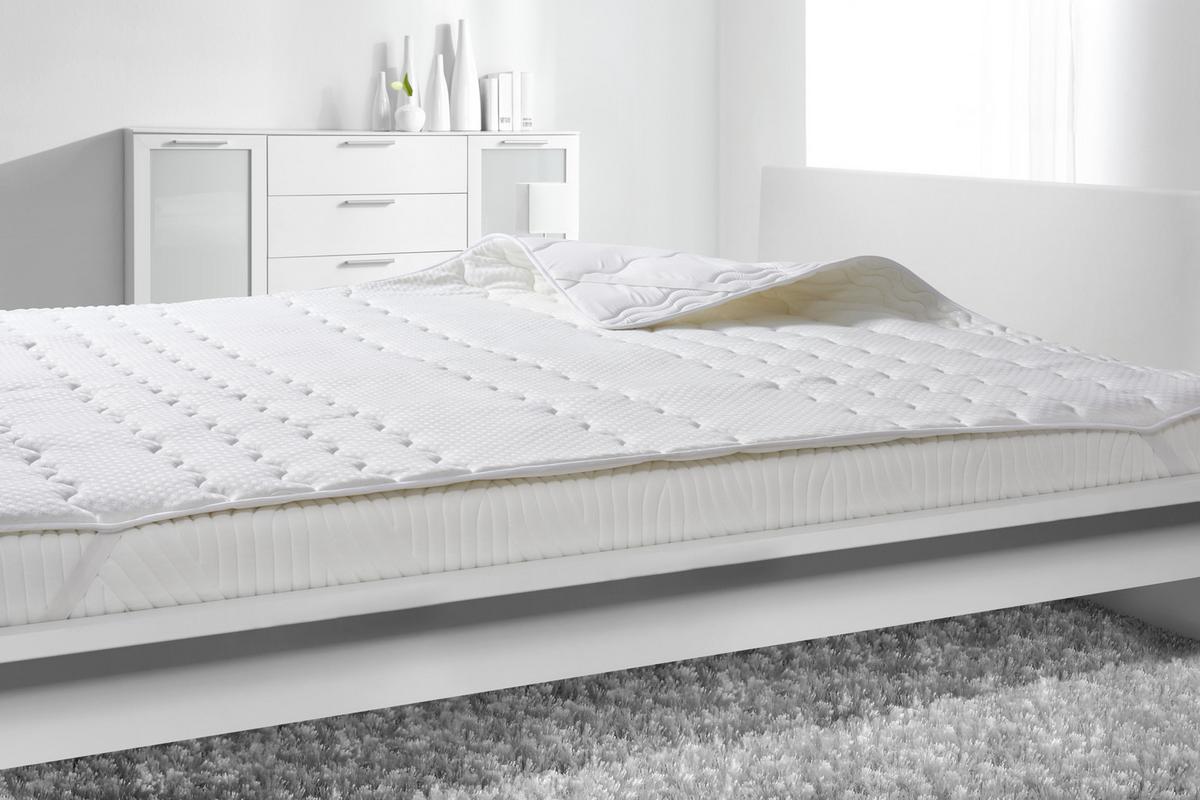 PODLOŽKA/CHRÁNIČ MATRACE Visco, 90/200cm, bílá - (90/200cm) - Nadana