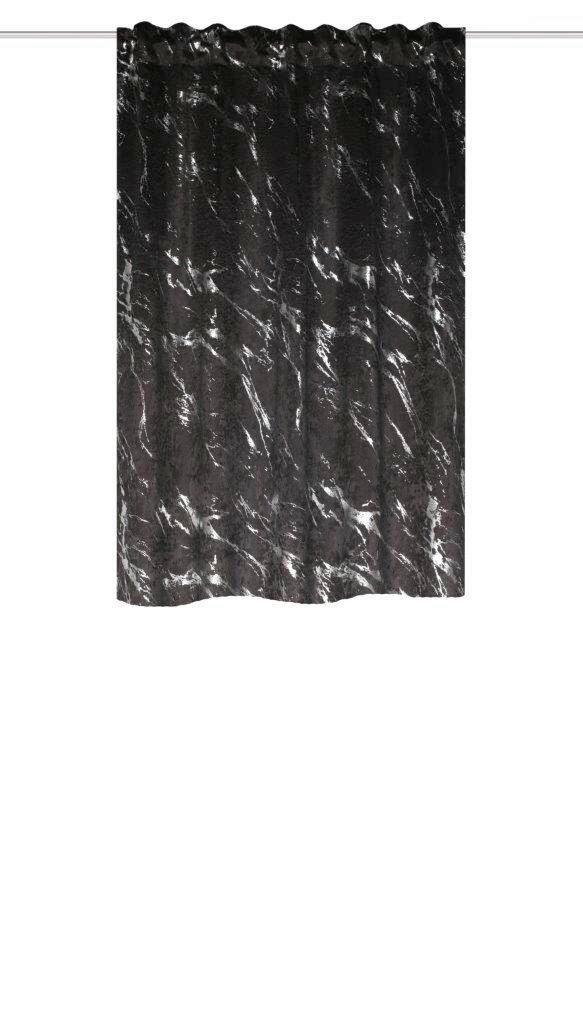 Fertigvorhang Force Silberfarben - Silberfarben, Basics, Textil (140/145cm) - Schmidt W. Gmbh