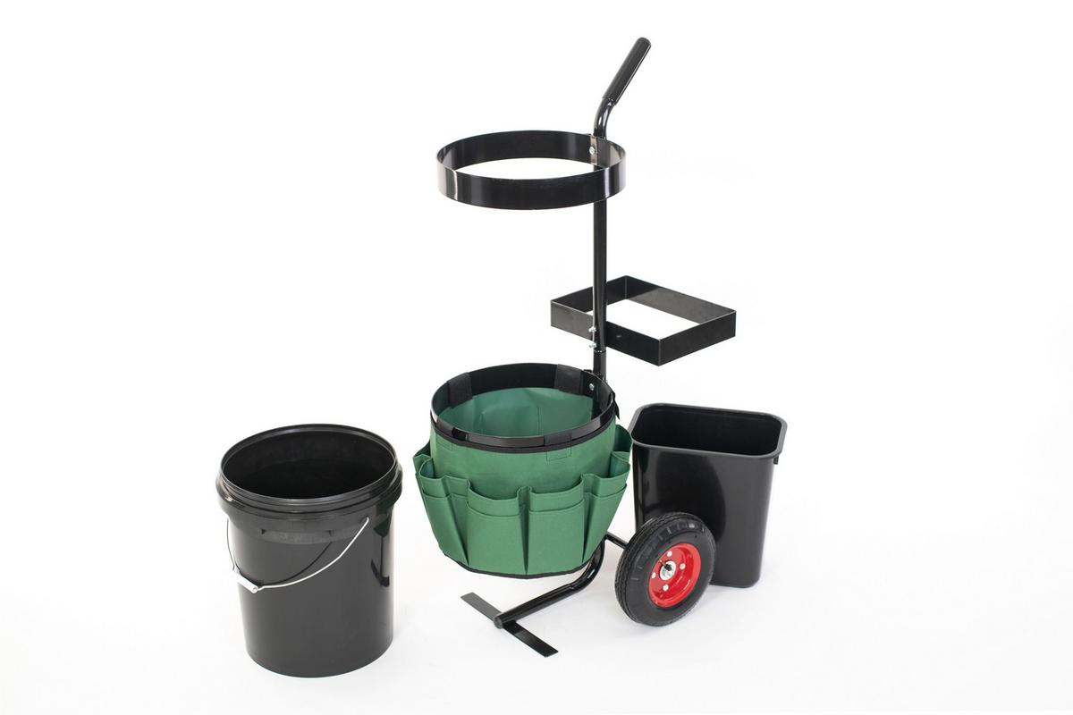 Gartenkarre Gartenwagen - Schwarz, KONVENTIONELL, Metall (56/104/40cm)