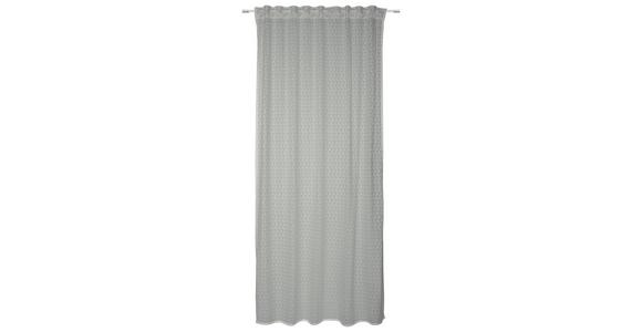 Vorhang mit Band Mia 140x245 cm Grau - Grau, MODERN, Textil (140/245cm) - Luca Bessoni