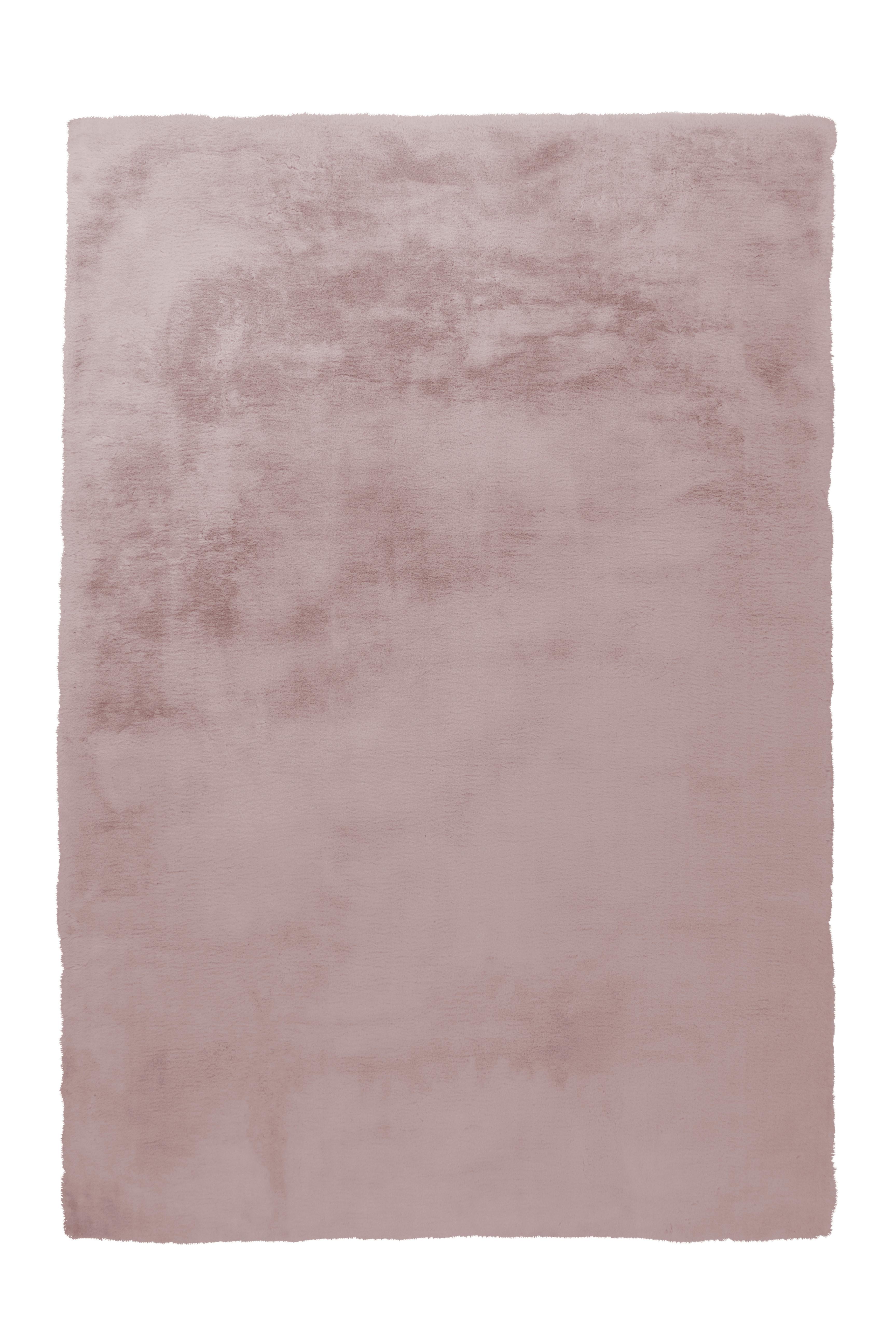 Hochflorteppich Rosa Rabbit 80x150 cm - Rosa, Trend, Textil (80/150cm) - Kayoom