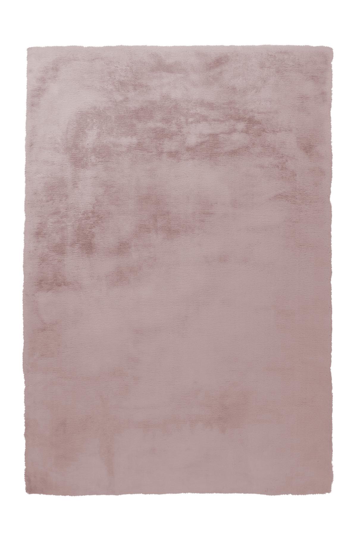 Hochflorteppich Rosa Rabbit 80x150 cm - Rosa, Trend, Textil (80/150cm) - Kayoom