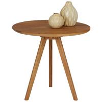 PRÍRUČNÝ STOLÍK SIEGEN - prírodná farba, Konventionell, drevo (50/45cm) - Zandiara